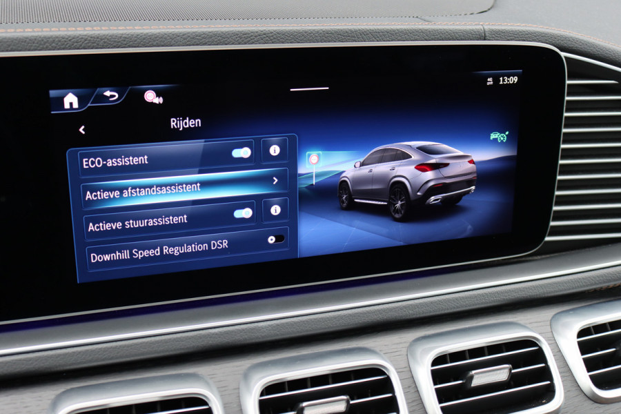 Mercedes-Benz GLE 400 e 4MATIC AMG Line | Luchtvering | Distronic | Trekhaak | Panoramadak | HUD | Verwarmd Stuurwiel | Soft-Close | Burmester | Stoelventilatie | Surround Camera | Keyless Go |