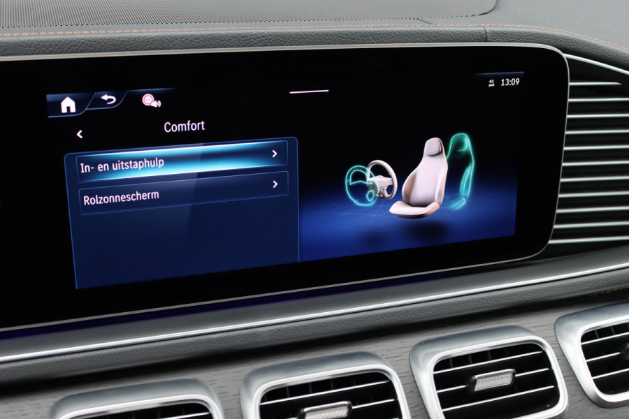 Mercedes-Benz GLE 400 e 4MATIC AMG Line | Luchtvering | Distronic | Trekhaak | Panoramadak | HUD | Verwarmd Stuurwiel | Soft-Close | Burmester | Stoelventilatie | Surround Camera | Keyless Go |