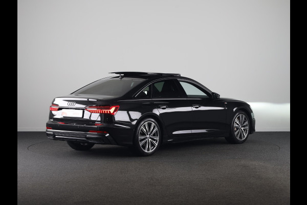 Audi A6 Limousine 50 TFSI e quattro S edition 299pk | Panoramadak  Lederen bekleding | 360° Camera | Elektrisch verstelbare voorstoelen