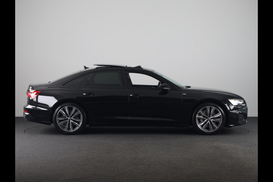 Audi A6 Limousine 50 TFSI e quattro S edition 299pk | Panoramadak  Lederen bekleding | 360° Camera | Elektrisch verstelbare voorstoelen
