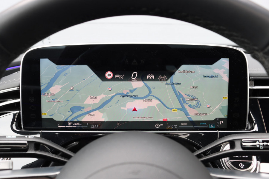Mercedes-Benz E-Klasse 450 4MATIC AMG Line Premium+ | Luchtvering | Hyperscreen | Achterasbesturing | Massage | Nappa Leder | Stoelventilatie | Soft-Close | Trekhaak | Burmester | HUD | Verwarmd Stuurwiel |