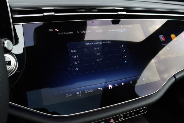 Mercedes-Benz E-Klasse 450 4MATIC AMG Line Premium+ | Luchtvering | Hyperscreen | Achterasbesturing | Massage | Nappa Leder | Stoelventilatie | Soft-Close | Trekhaak | Burmester | HUD | Verwarmd Stuurwiel |