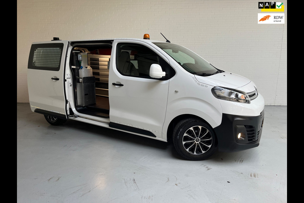 Citroën Jumpy Servicewagen AUTOMAAT 1.6 BlueHDI 95pk euro6 Club M L2H1 BOTT, Victron omvormer v230, Standkachel, RIJKLAARPRIJS!