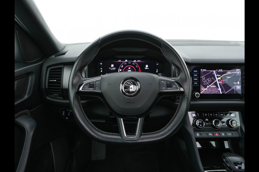 Škoda Kodiaq 1.5 TSI Sportline Business (INCL-BTW) Aut. *PANO | LEATHER-MICROFIBRE | FULL-LED | MEMORY-PACK | DIGI-COCKPIT | NAVI-FULLMAP | CAMERA | DAB+ | AMBIENT-LIGHT | KEYLESS | DAB+ | CARPLAY | PRIVACY-GLASS | 20"ALU*