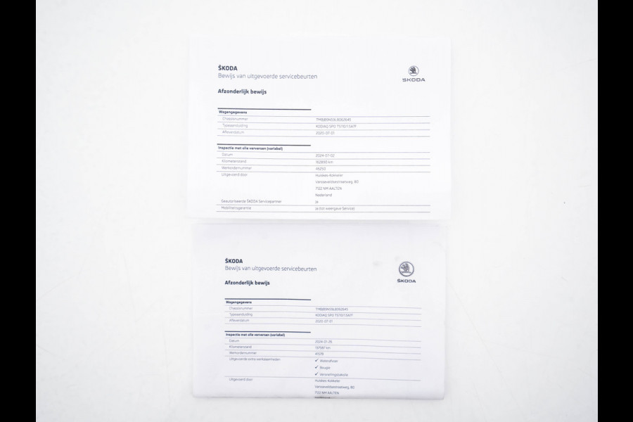 Škoda Kodiaq 1.5 TSI Sportline Business (INCL-BTW) Aut. *PANO | LEATHER-MICROFIBRE | FULL-LED | MEMORY-PACK | DIGI-COCKPIT | NAVI-FULLMAP | CAMERA | DAB+ | AMBIENT-LIGHT | KEYLESS | DAB+ | CARPLAY | PRIVACY-GLASS | 20"ALU*