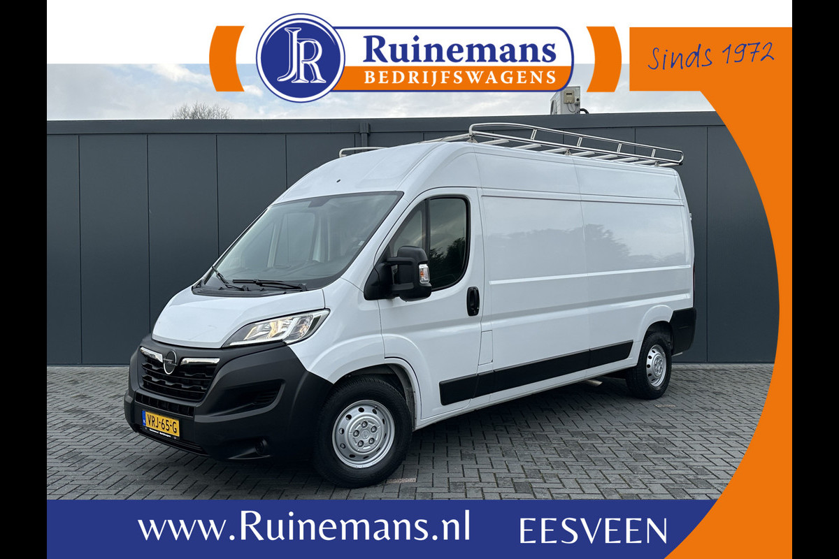 Opel Movano 2.2D 140 PK 3.5T / L3H2 / 49.954 KM / 3 TONS TREKHAAK / IMPERIAAL + LADDER / CAMERA / CRUISE / AIRCO