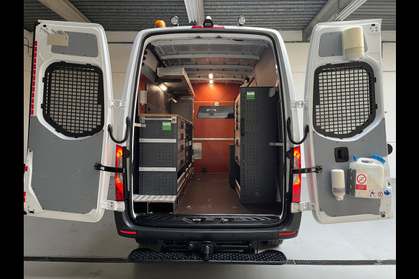 Mercedes-Benz Sprinter Automaat Servicewagen 314 2.2 CDI 140PK L2H2 euro6 BOTT, Victron V230, Standkachel Trekhaak RIJKLAARPRIJS