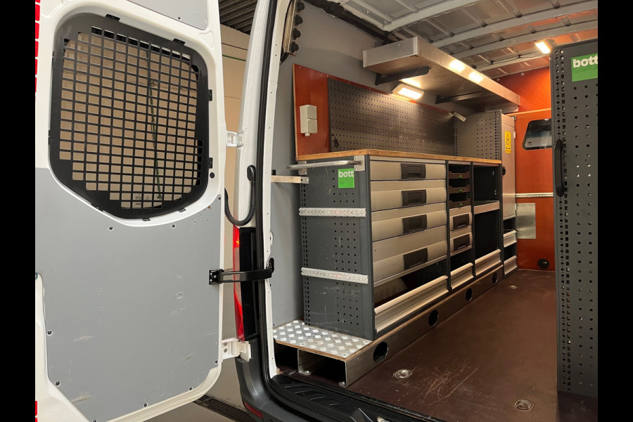 Mercedes-Benz Sprinter Automaat Servicewagen 314 2.2 CDI 140PK L2H2 euro6 BOTT, Victron V230, Standkachel Trekhaak RIJKLAARPRIJS