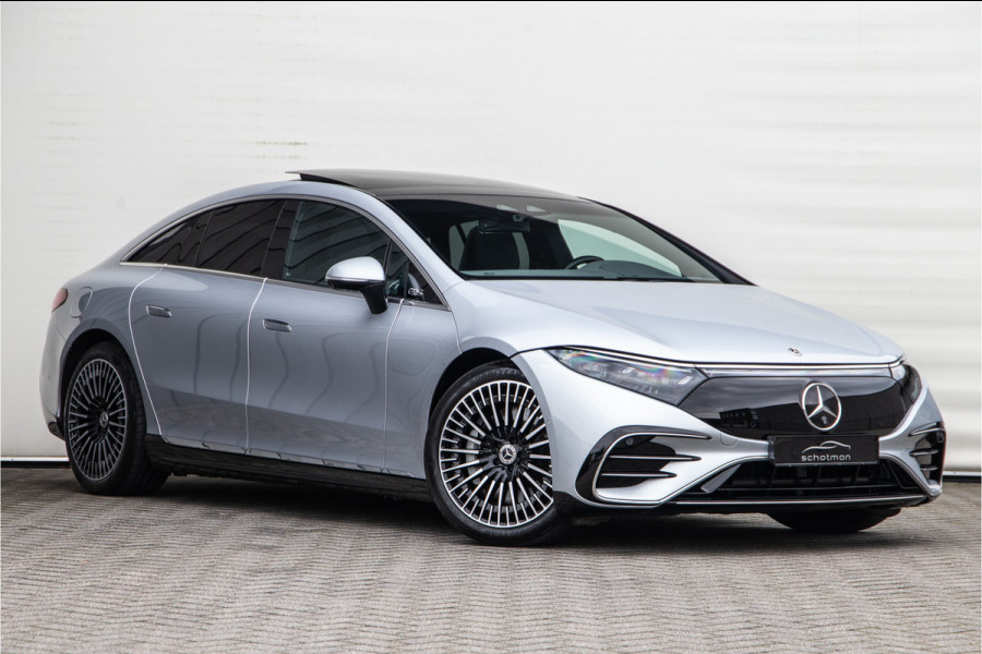 Mercedes-Benz EQS 580 4MATIC AMG Premium Plus, Massage, Hyperscreen, Achterasbesturing, 524 pk