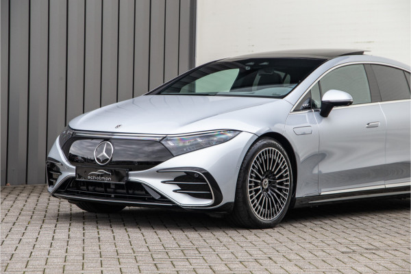 Mercedes-Benz EQS 580 4MATIC AMG Premium Plus, Massage, Hyperscreen, Achterasbesturing, 524 pk