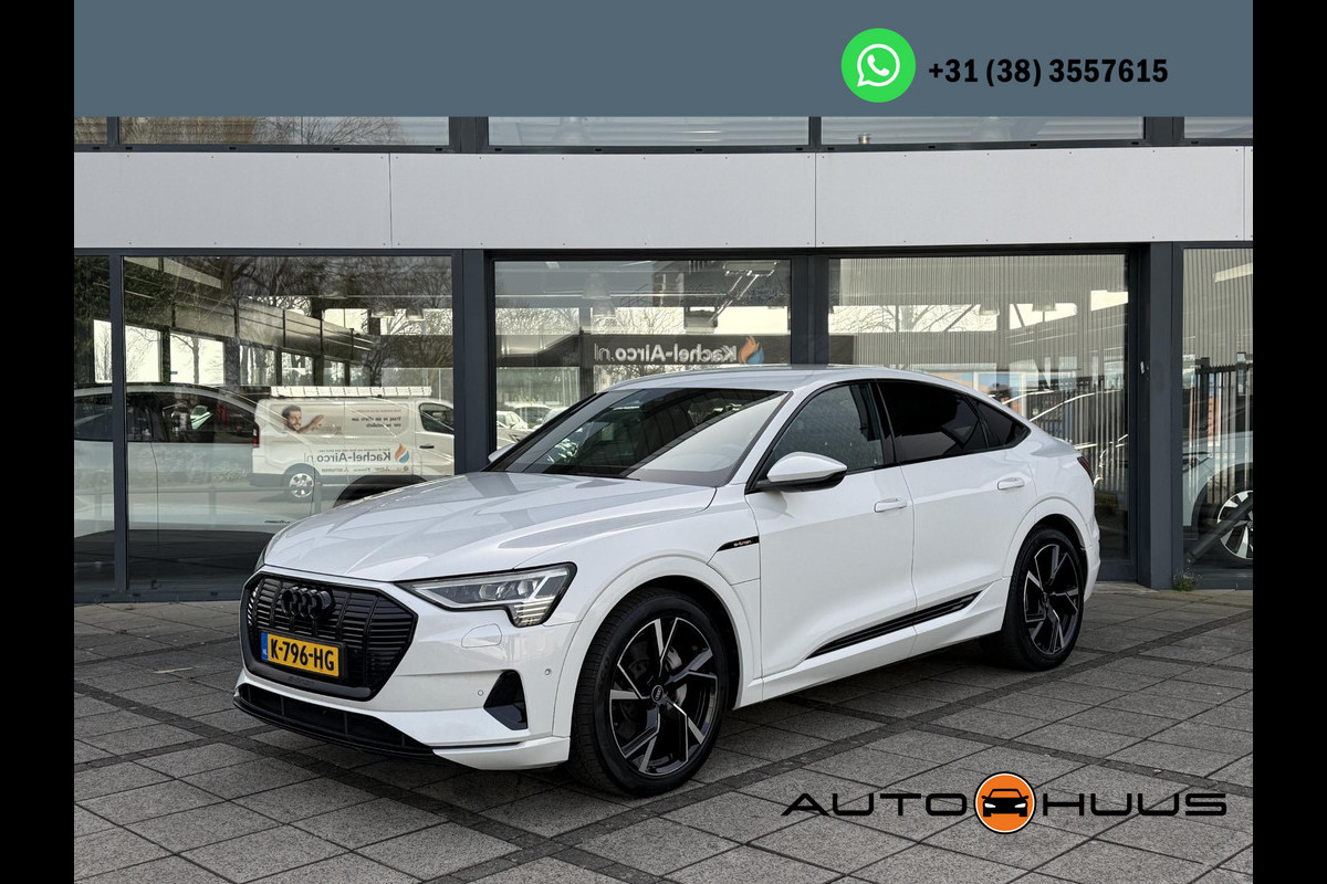 Audi e-tron Sportback Aut. 55 Quattro Sport Edition 95kWh | SoH 93% | Navi | LED | Stoel Verwarming |