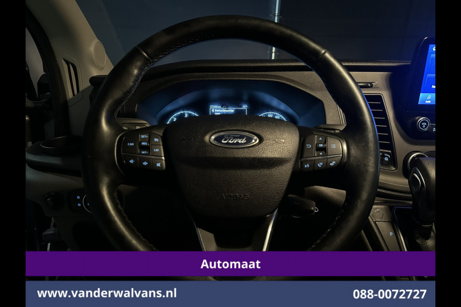 Ford Transit 2.0 TDCI 170pk Automaat L2H2 inrichting Euro6 Airco | Navigatie | Camera | Trekhaak | Imperiaal | Apple Carplay Cruisecontrol, Android Auto, Verwarmde voorruit, Trap, Parkeersensoren, Bijrijdersbank