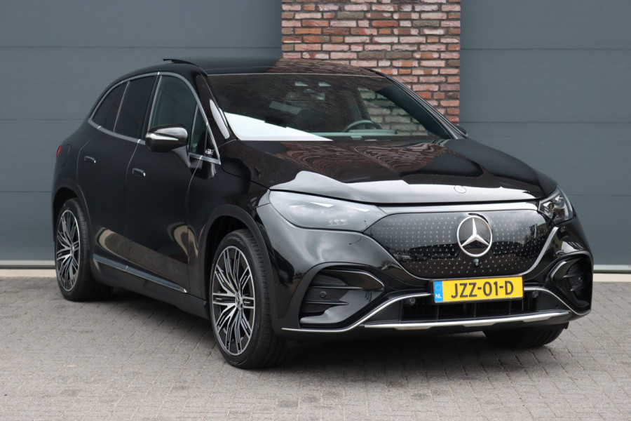 Mercedes-Benz EQE SUV 350 4MATIC AMG Line 91 kWh | Distronic+ | Panoramadak | Memory | Burmester | Digital Light | Surround Camera | 22kW | Warmtepomp | Keyless Go |