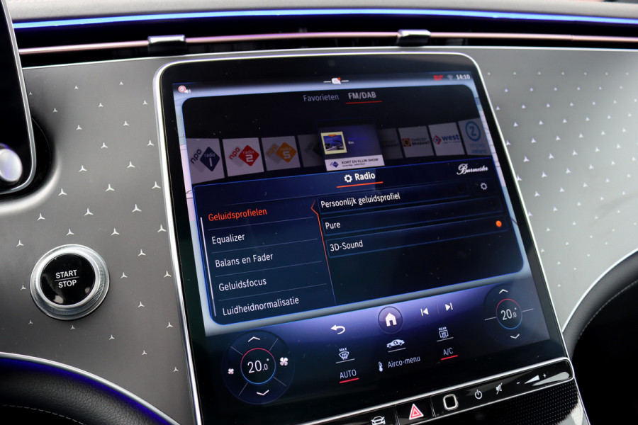 Mercedes-Benz EQE SUV 350 4MATIC AMG Line 91 kWh | Distronic+ | Panoramadak | Memory | Burmester | Digital Light | Surround Camera | 22kW | Warmtepomp | Keyless Go |