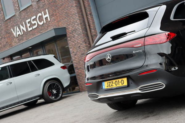 Mercedes-Benz EQE SUV 350 4MATIC AMG Line 91 kWh | Distronic+ | Panoramadak | Memory | Burmester | Digital Light | Surround Camera | 22kW | Warmtepomp | Keyless Go |