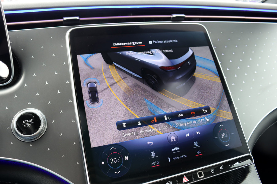 Mercedes-Benz EQE SUV 350 4MATIC AMG Line 91 kWh | Distronic+ | Panoramadak | Memory | Burmester | Digital Light | Surround Camera | 22kW | Warmtepomp | Keyless Go |