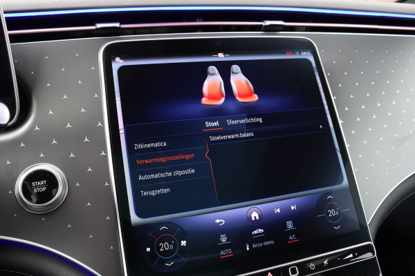 Mercedes-Benz EQE SUV 350 4MATIC AMG Line 91 kWh | Distronic+ | Panoramadak | Memory | Burmester | Digital Light | Surround Camera | 22kW | Warmtepomp | Keyless Go |
