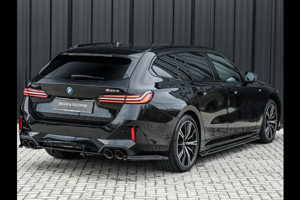 BMW 5 Serie Touring 530e Xdrive 300pk M Sport | Shadowline | Comfort access | Bowers&Wilkins | Iconic grill | Active cruise | 360 camera | Ambiance | El. trekhaak