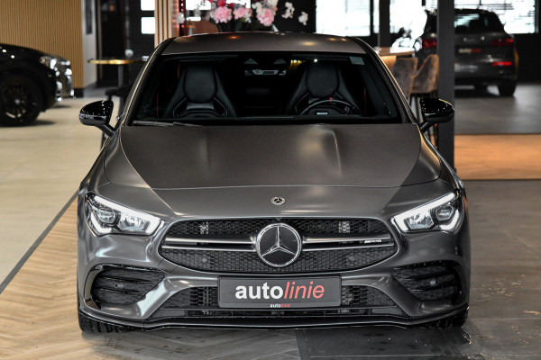 Mercedes-Benz CLA-Klasse AMG 35 4MATIC Aero. Schaal, Perf Stuur, Burm, Keyless, Camera, CarPlay, Sfeer!