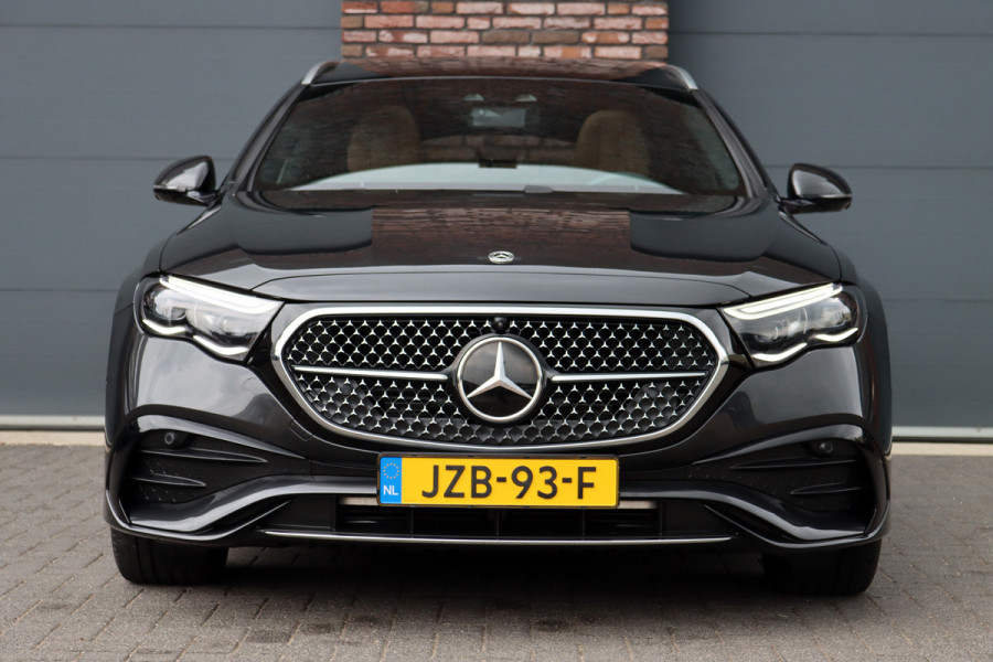 Mercedes-Benz E-Klasse Estate 300 e AMG Line | Luchtvering | Hyperscreen | Stoelventilatie | Distronic+ | Massage | Digital Light | Trekhaak | Surround Camera | Nappa Leder | Burmester | Keyless Go | Vlakkenverwarming |
