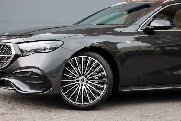 Mercedes-Benz E-Klasse Estate 300 e AMG Line | Luchtvering | Hyperscreen | Stoelventilatie | Distronic+ | Massage | Digital Light | Trekhaak | Surround Camera | Nappa Leder | Burmester | Keyless Go | Vlakkenverwarming |