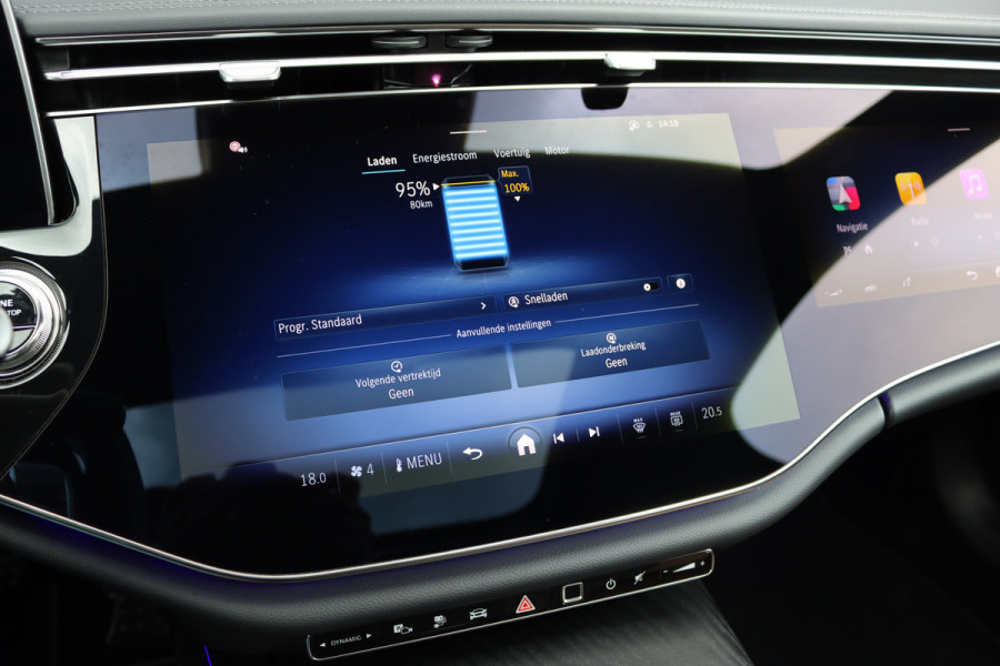 Mercedes-Benz E-Klasse Estate 300 e AMG Line | Luchtvering | Hyperscreen | Stoelventilatie | Distronic+ | Massage | Digital Light | Trekhaak | Surround Camera | Nappa Leder | Burmester | Keyless Go | Vlakkenverwarming |