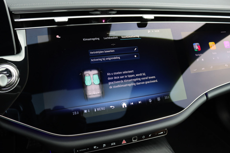 Mercedes-Benz E-Klasse Estate 300 e AMG Line | Luchtvering | Hyperscreen | Stoelventilatie | Distronic+ | Massage | Digital Light | Trekhaak | Surround Camera | Nappa Leder | Burmester | Keyless Go | Vlakkenverwarming |