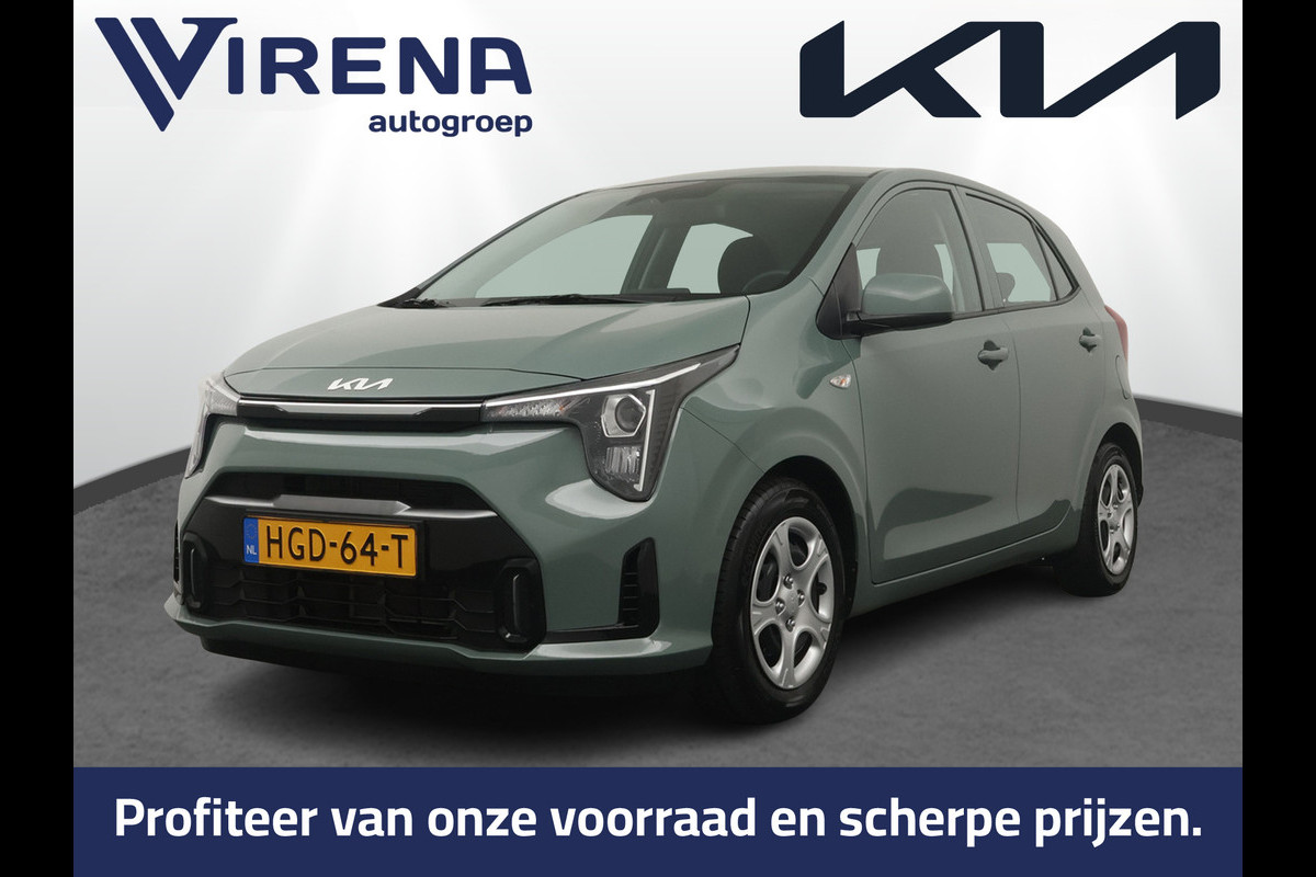 Kia Picanto 1.0 DPI DynamicLine - Airco - Navigatie - Cruise Control - Apple/Android Carplay - Fabrieksgarantie Tot 2032