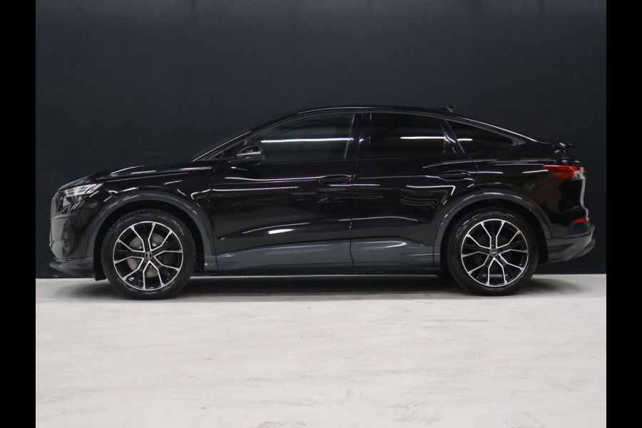 Audi Q4 Sportback e-tron 40 Launch edition Advanced Plus 77 kWh [TREKHAAK INKLAPBAAR, MEMORY SEATS, APPLE CARPLAY, ANDROID, STUURVERWARMING, ADAPTIVE CRUISE, CAMERA, STOELVERWARMING, PDC V+A, CLIMATE, NIEUWSTAAT]