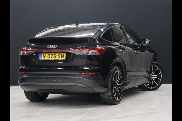 Audi Q4 Sportback e-tron 40 Launch edition Advanced Plus 77 kWh [TREKHAAK INKLAPBAAR, MEMORY SEATS, APPLE CARPLAY, ANDROID, STUURVERWARMING, ADAPTIVE CRUISE, CAMERA, STOELVERWARMING, PDC V+A, CLIMATE, NIEUWSTAAT]