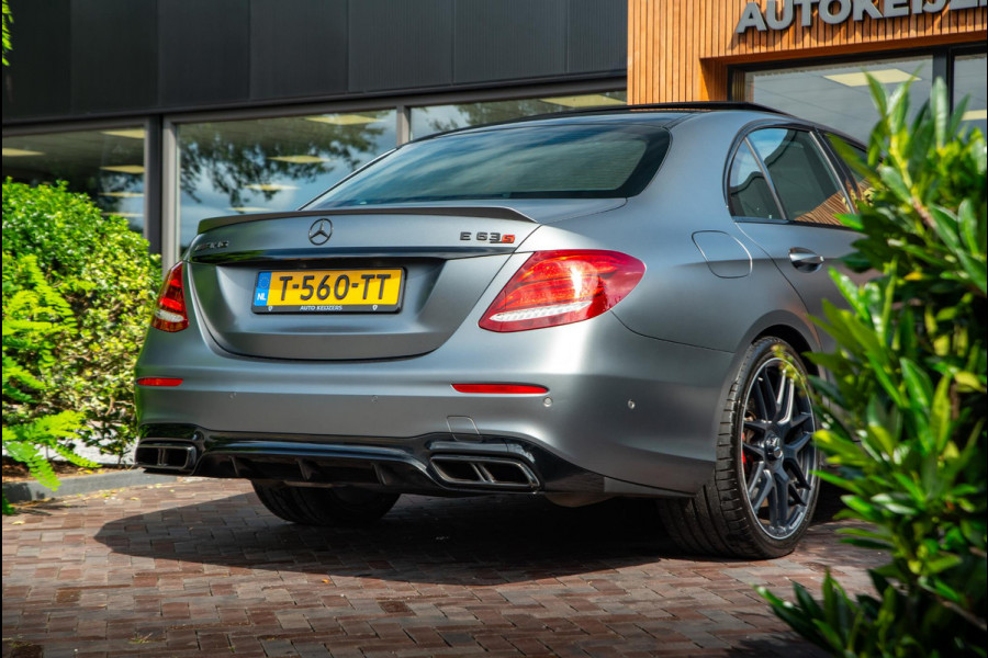 Mercedes-Benz E-Klasse AMG 63 S 4MATIC+ Burmester Pano Widescreen Ambient 360 Camera Stoelvent. Memory 2x E63