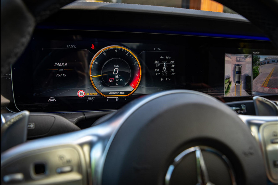 Mercedes-Benz E-Klasse AMG 63 S 4MATIC+ Burmester Pano Widescreen Ambient 360 Camera Stoelvent. Memory 2x E63