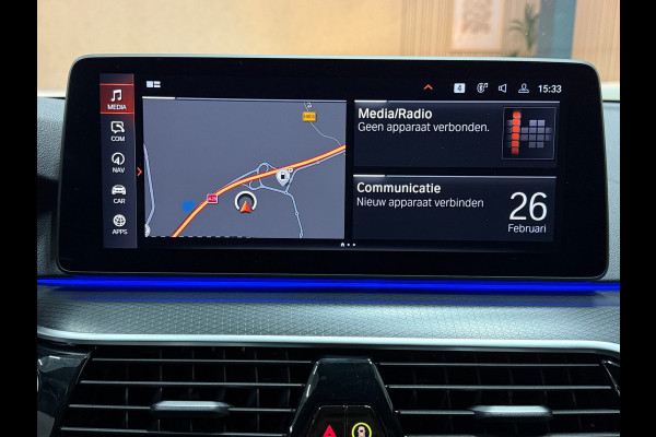 BMW 5 Serie Touring 520i Business Edition Plus M-pakket Hud Navi DAB Carplay Trekhaak Stoelverw. Memory Virtual Matrix ACC