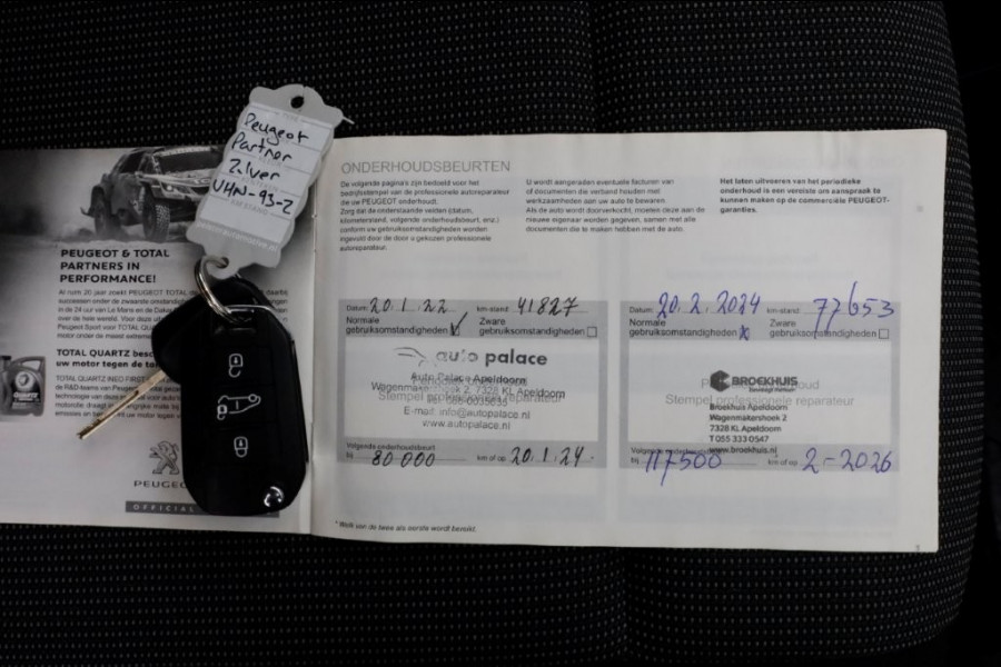 Peugeot Partner 1.5 BlueHDI 102pk Premium Airco/Navi/Trekhaak 01-2021