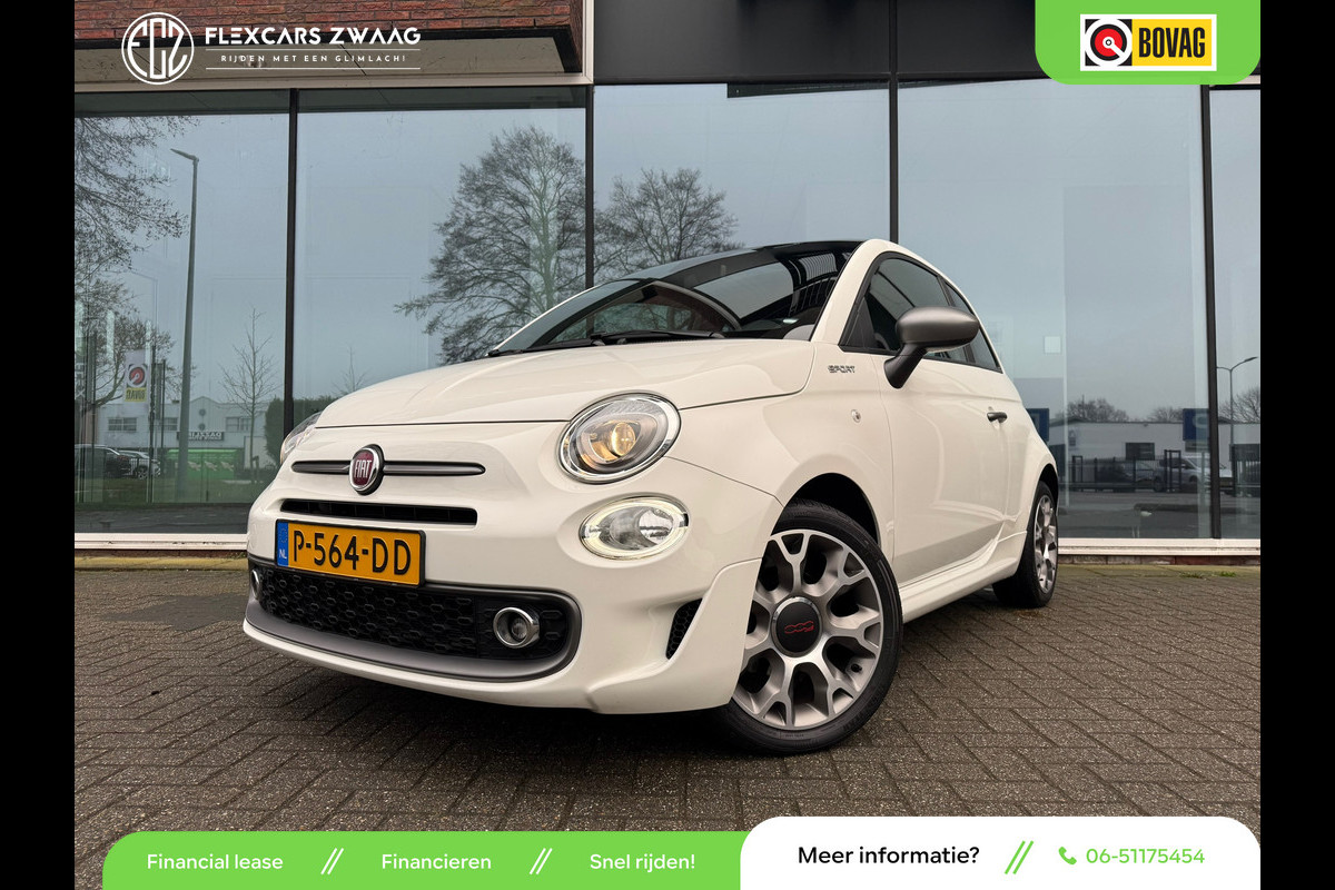 Fiat 500 1.0 Hybrid Sport - Navi - Panoramadak - Climate - Org.NL