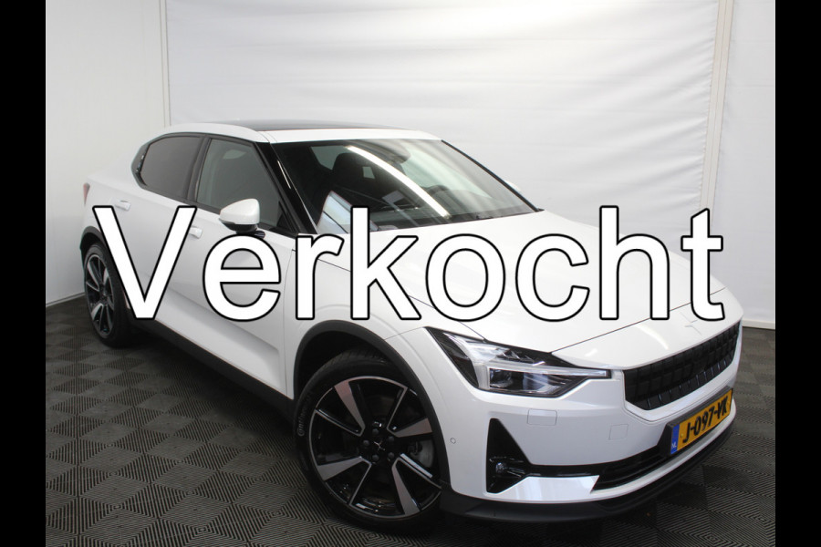 Polestar 2 Long Range Dual Motor Launch Edition 78kWh PANO | CARPLAY | LMV20 | ELECTRHAAK | 360CAMERA | STOELVERW | LED | PANODAK | WIFI