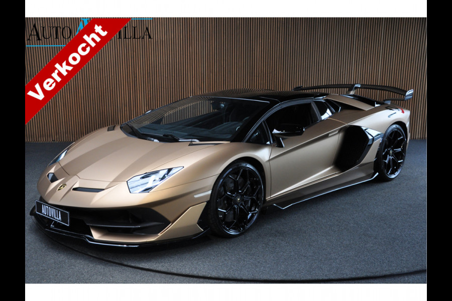 Lamborghini Aventador 6.5 V12 SVJ Roadster Lift Shiney Carbon Camera 1-800