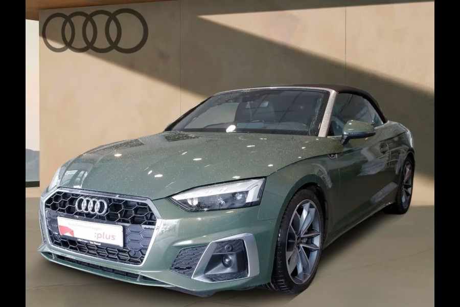Audi A5 Cabriolet 40 Tfsi S-LINE S-Tronic (150kW/204pk) ** MATRIX, VIRTUAL, NEKVERW, HuD, 19-inch LMV,  KEYLESS ** 1e EIG - UNFALLFREI - AUDI ONDERH. ** ** INFORMEER OOK NAAR ONZE AANTREKKELIJKE FINANCIAL-LEASE TARIEVEN **