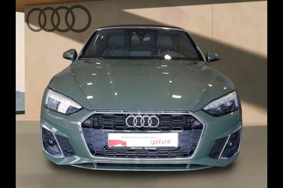 Audi A5 Cabriolet 40 Tfsi S-LINE S-Tronic (150kW/204pk) ** MATRIX, VIRTUAL, NEKVERW, HuD, 19-inch LMV,  KEYLESS ** 1e EIG - UNFALLFREI - AUDI ONDERH. ** ** INFORMEER OOK NAAR ONZE AANTREKKELIJKE FINANCIAL-LEASE TARIEVEN **