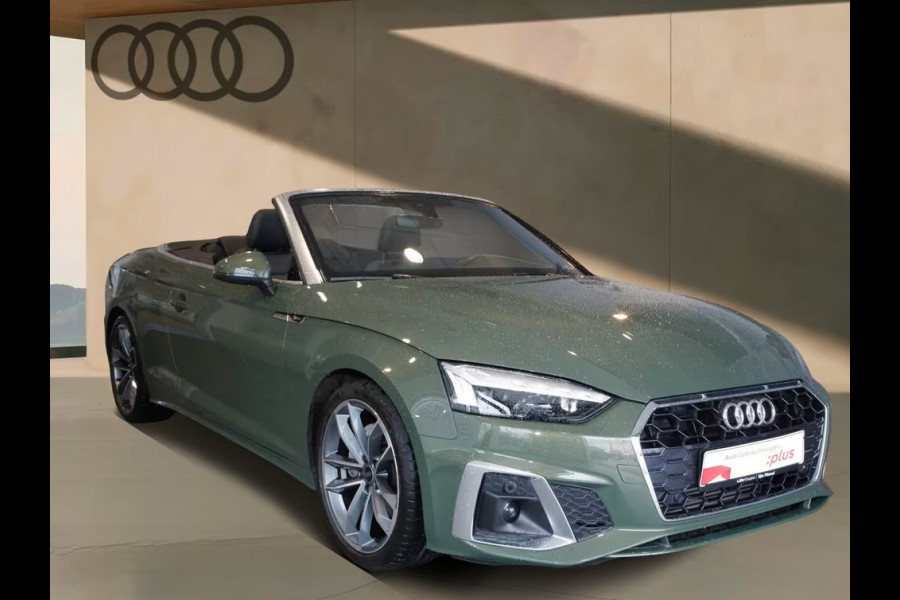Audi A5 Cabriolet 40 Tfsi S-LINE S-Tronic (150kW/204pk) ** MATRIX, VIRTUAL, NEKVERW, HuD, 19-inch LMV,  KEYLESS ** 1e EIG - UNFALLFREI - AUDI ONDERH. ** ** INFORMEER OOK NAAR ONZE AANTREKKELIJKE FINANCIAL-LEASE TARIEVEN **