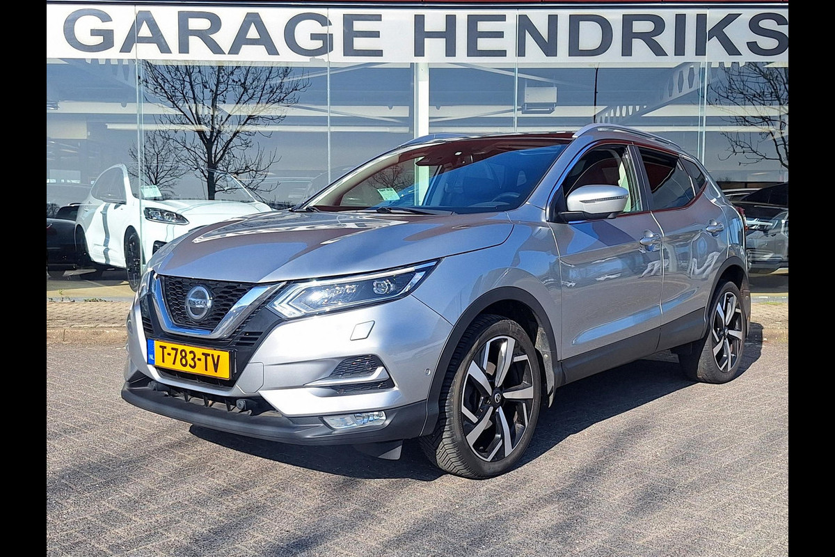 Nissan QASHQAI 1.3 DIG-T Tekna DCT Automaat | Panodak | Trekhaak | LED | 360Cam | Climate | Navi  | All Season banden |