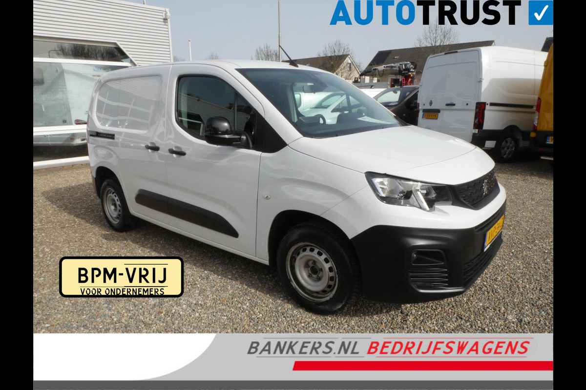 Peugeot Partner 1.5 BlueHDi 100PK, L1, Airco, 2 x Schuifdeur