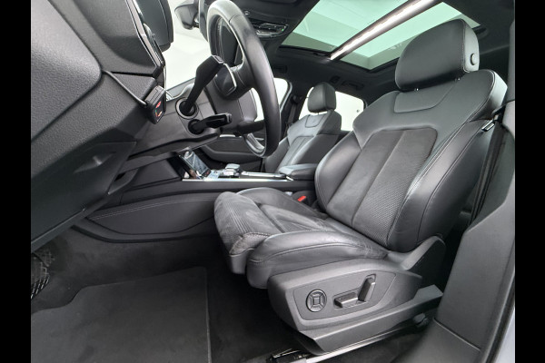 Audi e-tron Quattro S-Line Pano-dak Luchtvering Sportstoelen Zwarte-Hemel PTC Apple Carplay Androi Auto Leder/Alcantara Memory Navi Camera P SOH 91% Stoelverwarming Led Elek.Stoelen DAB Elek.Achterklep Keyless Dealeronderhouden Origineel Nederlandse Auto Zeer Compleet