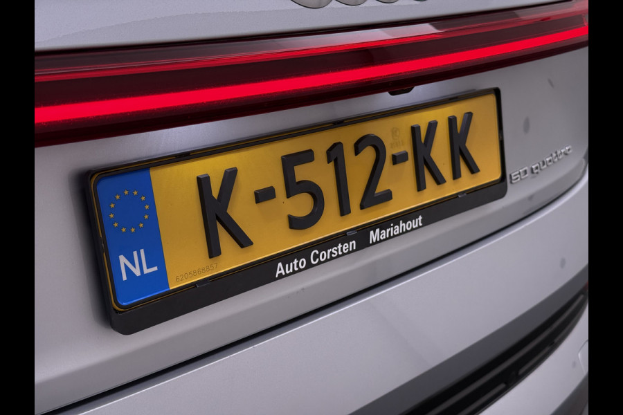 Audi e-tron Quattro S-Line Pano-dak Luchtvering Sportstoelen Zwarte-Hemel PTC Apple Carplay Androi Auto Leder/Alcantara Memory Navi Camera P SOH 91% Stoelverwarming Led Elek.Stoelen DAB Elek.Achterklep Keyless Dealeronderhouden Origineel Nederlandse Auto Zeer Compleet