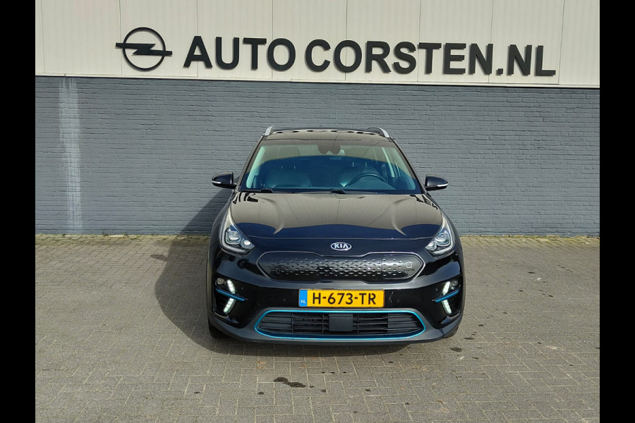 Kia e-Niro ExecutiveLine 64kWh SOH 100% Leer Warmtepomp Adaptive-Cruise Elek.Stoel+Memory JBL®-Audio Camera Apple Carplay Android Pdc Navi  Stoelverwarming+Koeling Stuurverwarming Lmv Privacy Glas DAB Vess Lane Assist Blind Spot 1e Eigenaar Origineel Nederlandse Auto