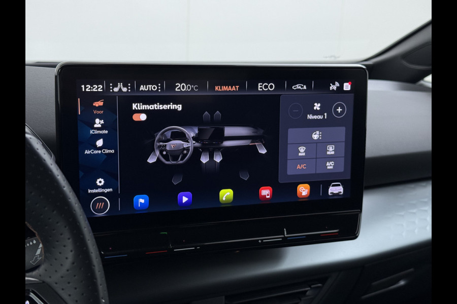 CUPRA Born Edition 62kWh 3 Fase Navi Ecc Apple Carplay Android 18"lm Adaptive-Cruise Pdc SOH 93% Stoel+Stuurverwarming Privacy Glas Lmv Led Isofix DAB Bluetooth Rijstrooksensor 1e Eigenaar Origineel Nederlandse Auto Dealeronderhouden 11kw laden thuis