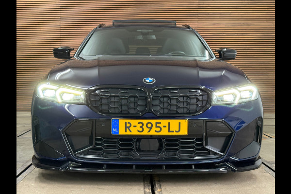 BMW 3 Serie Touring M340i xDrive LCI M-Sport Pro | FaceLift BOMvol!| M-Performance | Maxton Design | Tansaniet Blauw Individual |