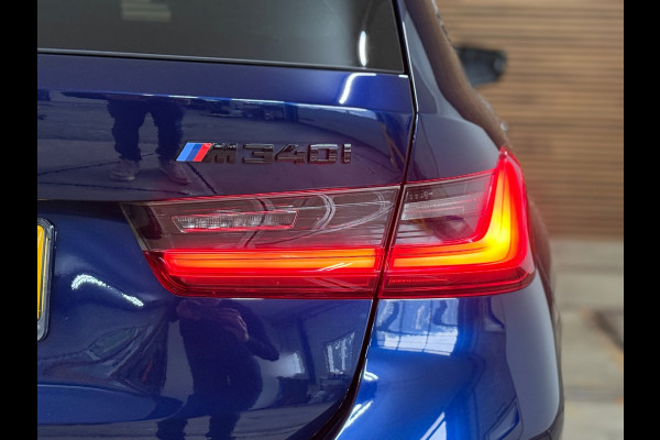 BMW 3 Serie Touring M340i xDrive LCI M-Sport Pro | FaceLift BOMvol!| M-Performance | Maxton Design | Tansaniet Blauw Individual |