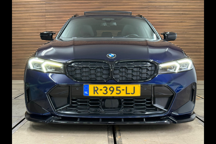 BMW 3 Serie Touring M340i xDrive LCI M-Sport Pro | FaceLift BOMvol!| M-Performance | Maxton Design | Tansaniet Blauw Individual |