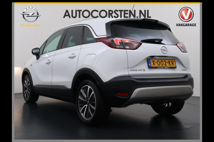 Opel Crossland X 1.2T 111pk AUTOMAAT Pano-Dak HUD 360°Camera Head-Up-Display Navi Ecc Apple Carplay Android Auto Pdc Innovation Cruise Control Lmv Bluetooth Isofix Regen-Lichtsensor LaneAssist